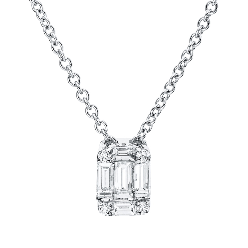 Baguette Illusion Collier