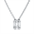Baguette Illusion Collier