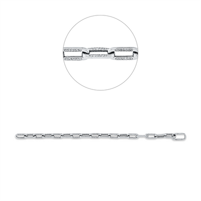 Mehrfachsteinbesatz Armband