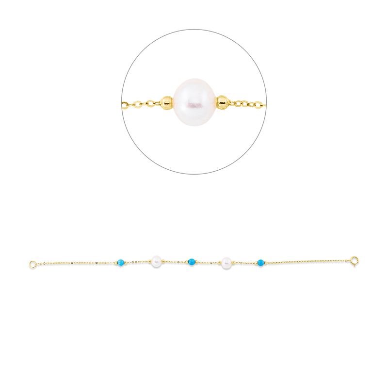Perle Armband