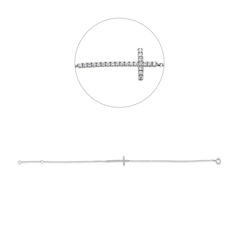 Kreuz Armband