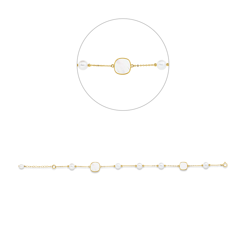 Perle Armband