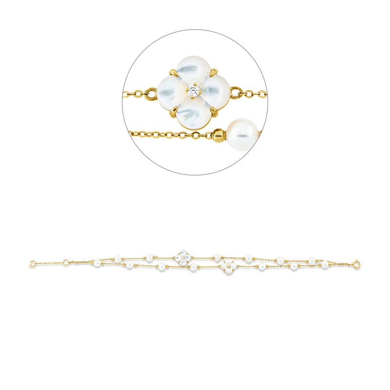 Perle Armband