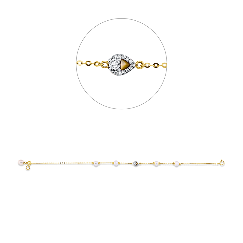 Perle Armband