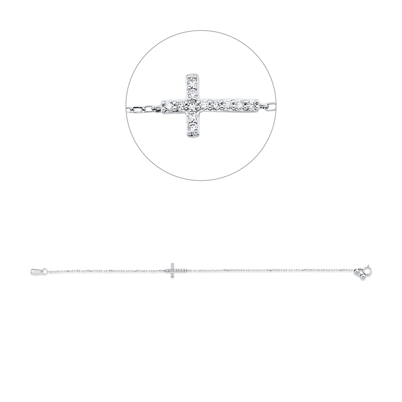 Kreuz Armband