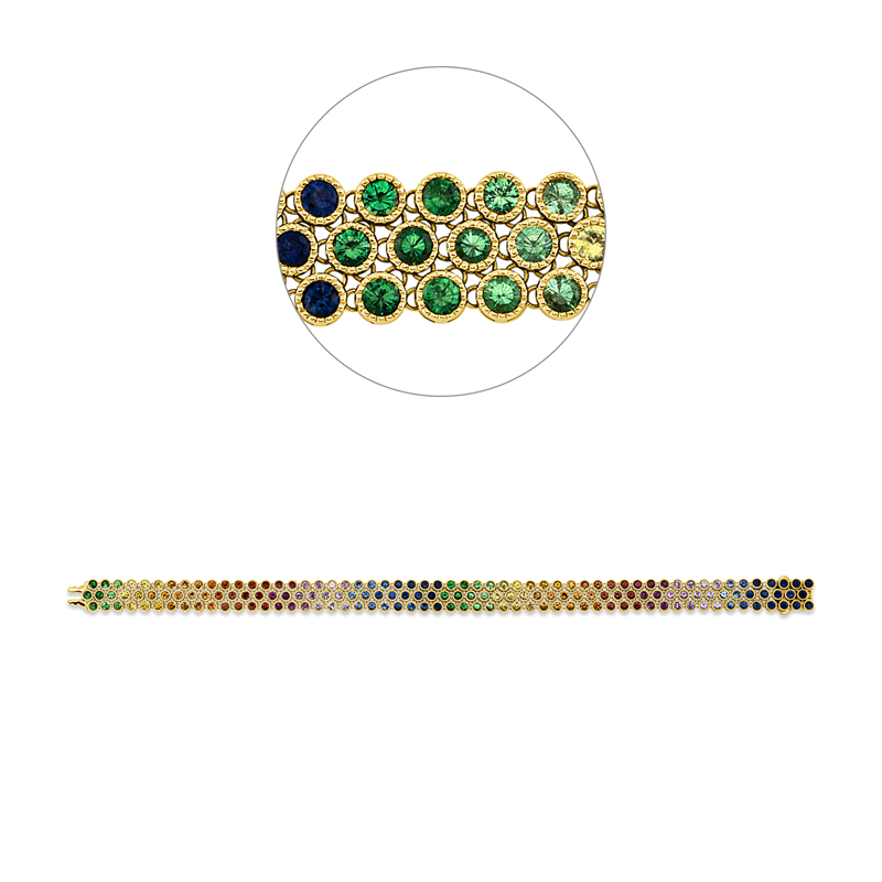 Rainbow &amp; Multicolor Armband
