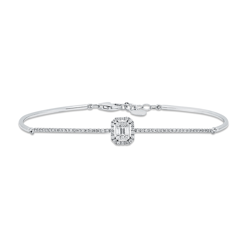 Baguette Illusion Armband
