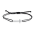 Leder- & Stoffband Armband