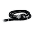 Leder- & Stoffband Armband