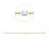 Baguette Armband