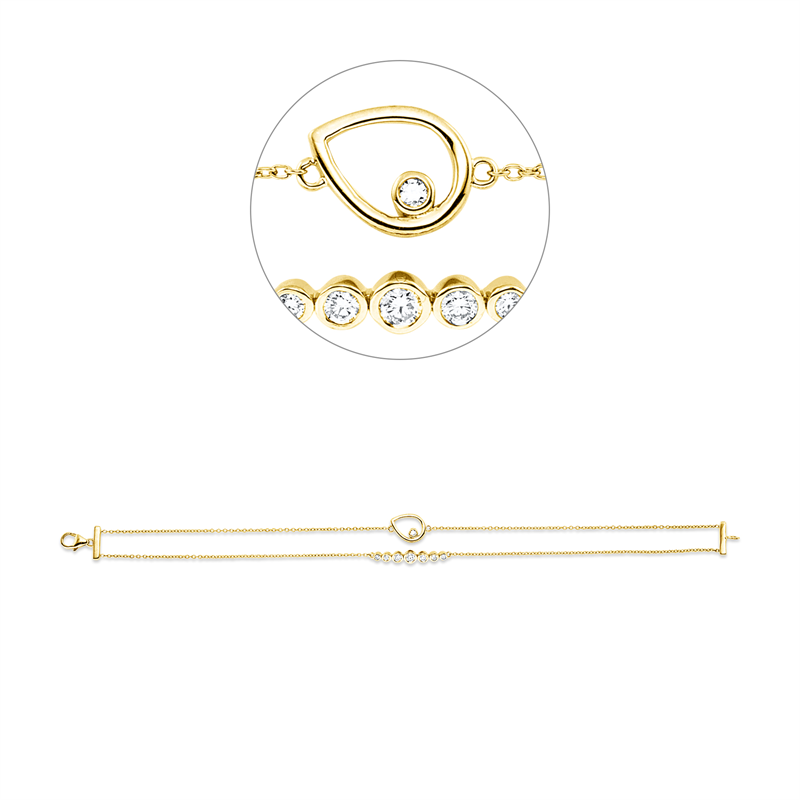 Modern Woman Armband