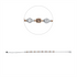Farbiger Diamant Armband