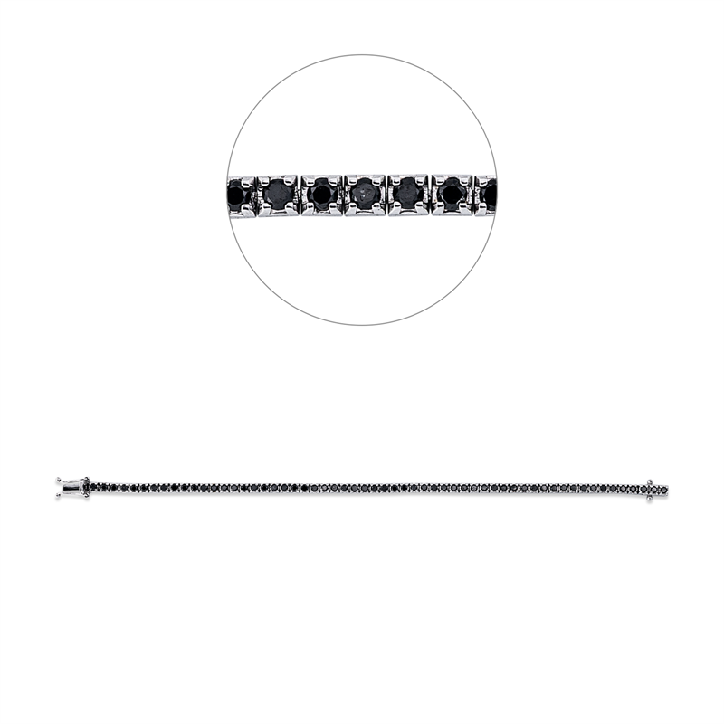 Farbiger Diamant Armband