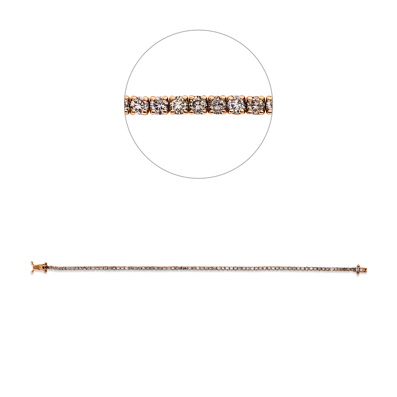 Farbiger Diamant Armband