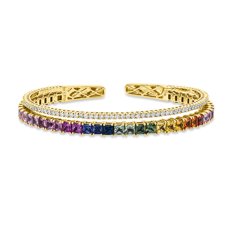 Rainbow &amp; Multicolor Armreif
