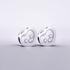 Pre Owned Chopard Happy Diamond Ohrstecker 750 Weißgold 6 Diamanten