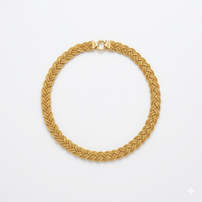 Exklusives Pre Owned UnoAerre Collier aus 585 Gelbgold