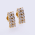 Pre Owned Ohrstecker 585 Gelbgold mit 20 Brillanten