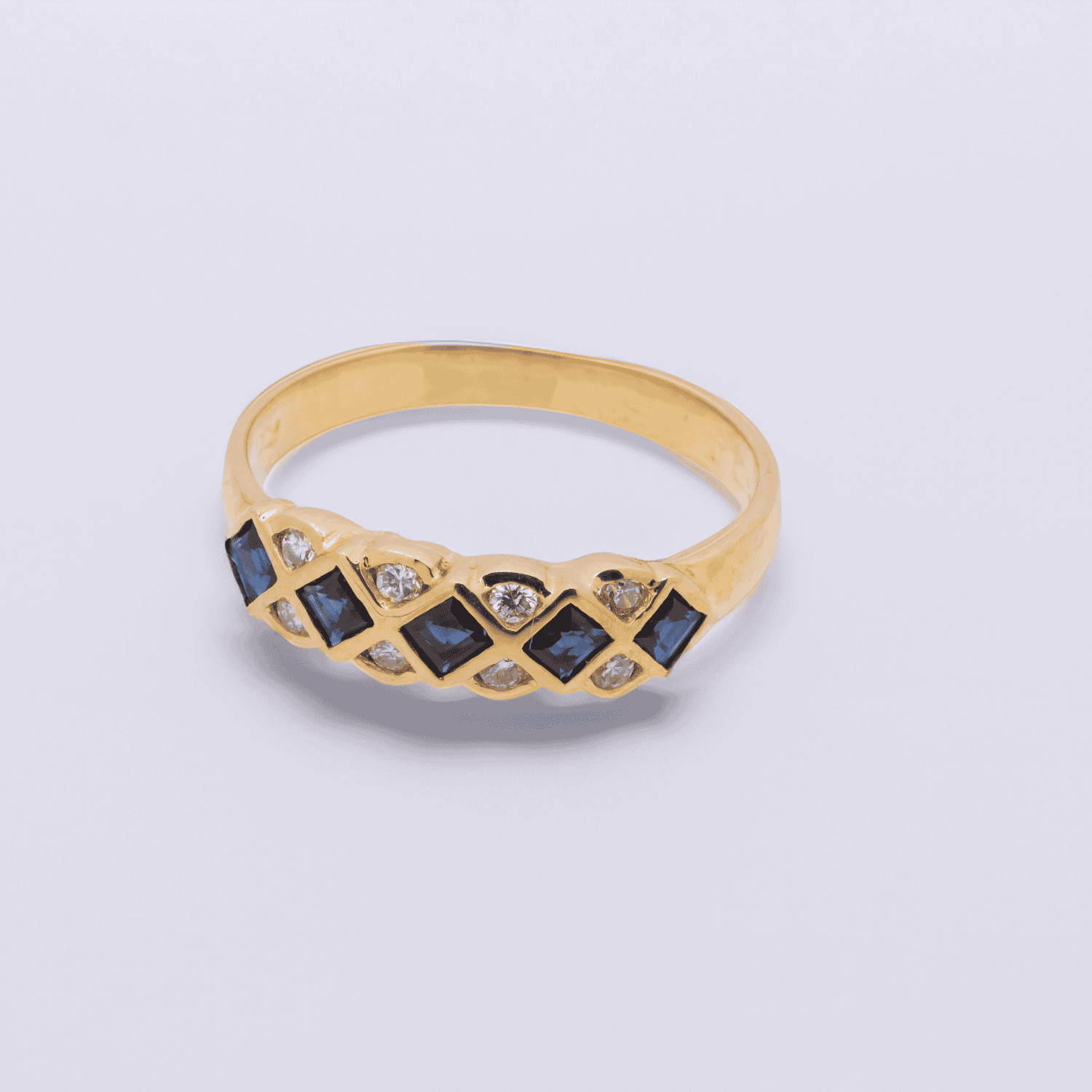 Pre Owned Ring 750 Gelbgold