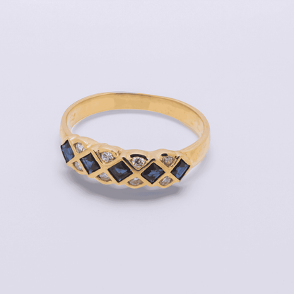 Pre Owned Ring 750 Gelbgold