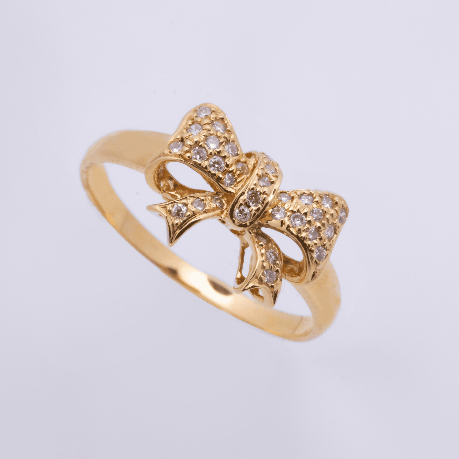 Pre Owned Ring 750 Gelbgold mit 31 Brillanten