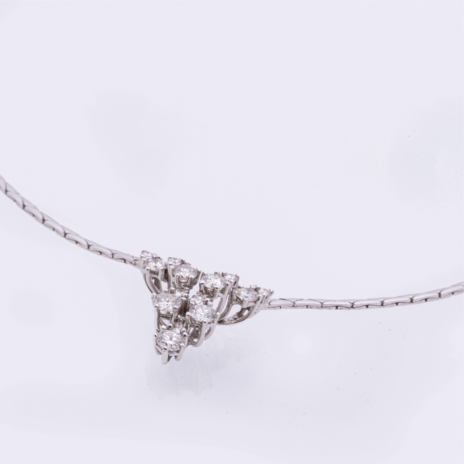 Pre Owned Collier 585 Weißgold