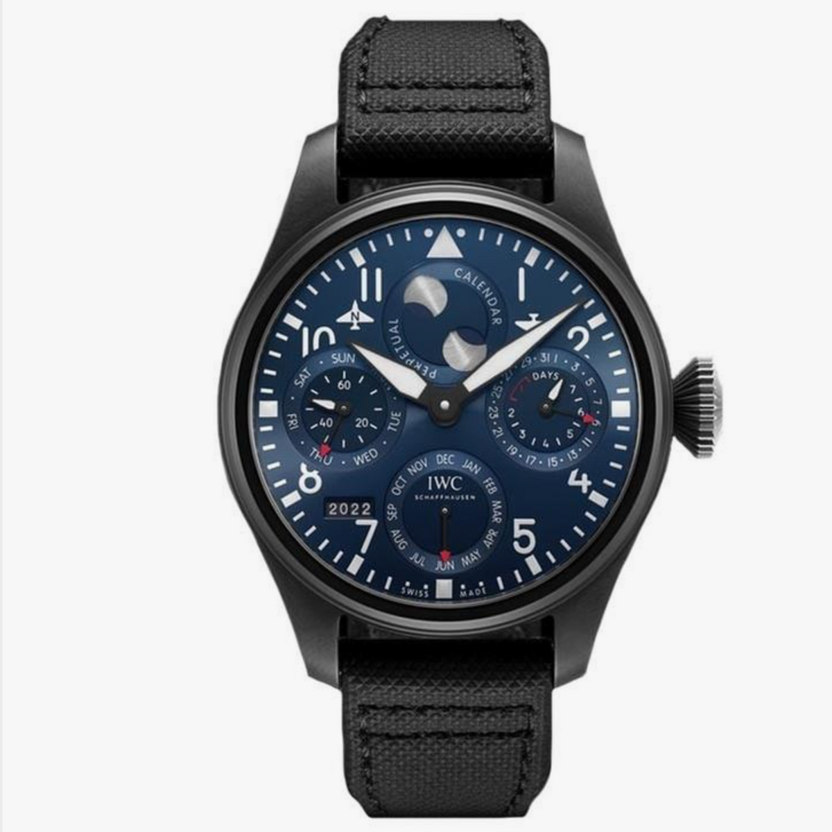 Pre Owned IWC Big Pilot Perpetual Calendar Rodeo Drive Full Set