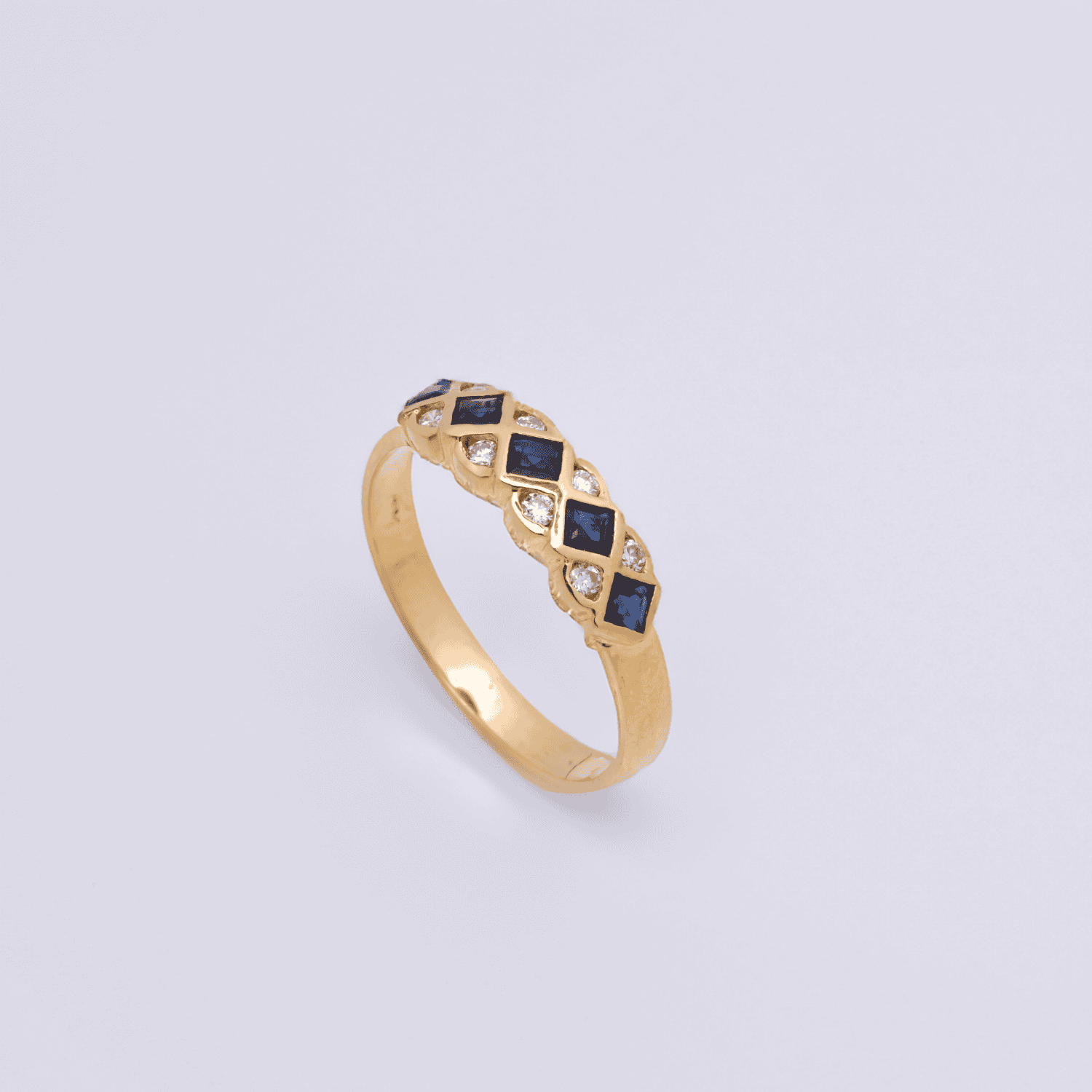 Pre Owned Ring 750 Gelbgold
